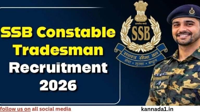 SSB Recruitment 2026