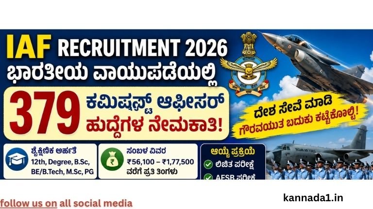 IAF Recruitment 2026